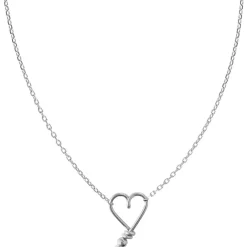New Collier Mon petit cœur (argent massif 925) Enfant Chaîne & Collier Bébé / Enfant