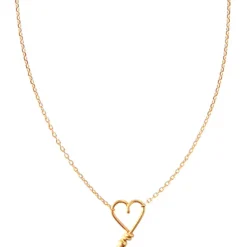 Enfant Padam Padam Collier Mon petit cœur (goldfilled jaune 14 carats)