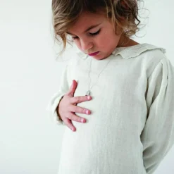 Enfant Mon Petit Poids Collier personnalisable argenté rhodié