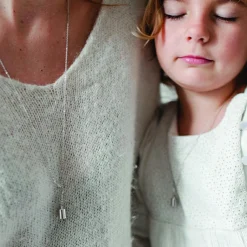 Enfant Mon Petit Poids Collier personnalisable argenté rhodié