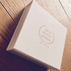 Enfant Mon Petit Poids Collier personnalisable argenté rhodié