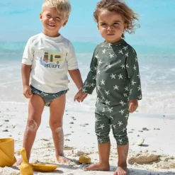 New Combinaison anti-UV Étoile de mer olive foncé (13-18 mois) Vêtement Anti-Uv