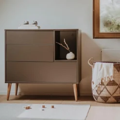 Sale Commode à langer 3 tiroirs Cocoon Moss Commode À Langer