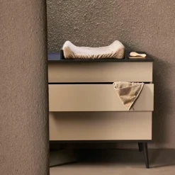 Hot Commode à langer 3 tiroirs Flow Stone Commode À Langer