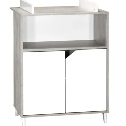 Baby Price Commode à langer Scandi gris