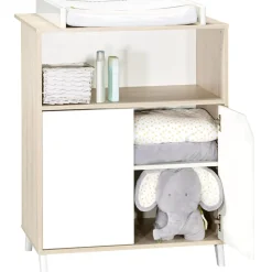 Baby Price Commode à langer Scandi naturel