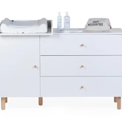 Childhome Commode à langer Wonder White