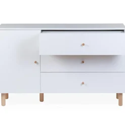 Childhome Commode à langer Wonder White