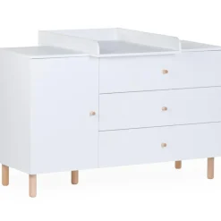 Childhome Commode à langer Wonder White