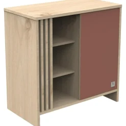 Sauthon mobilier Commode 1 porte Tokyo terracotta