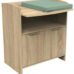 Sauthon mobilier Commode 2 portes et 1 niche Azur