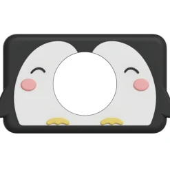 Clearance Coque en silicone pour appareil photo Zoo Friends Penguin Enfant Appareil Photo Enfant