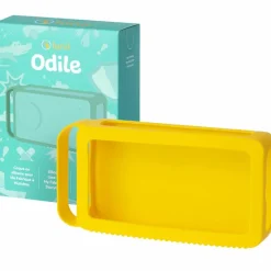 Coque Odile Jaune pour conteuse Ma fabrique à Histoires Conteuse