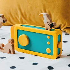 Coque Odile Jaune pour conteuse Ma fabrique à Histoires Conteuse