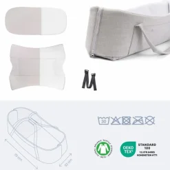 Doomoo Couffin bébé Nest & Go Sand - Reconditionné