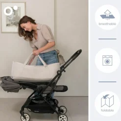 Doomoo Couffin bébé Nest & Go Sand - Reconditionné