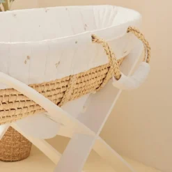 Couffin en gaze de coton bio écru Couffin Et Accessoires