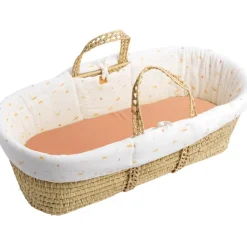 Clearance Couffin souple en fibres naturelles de palmier Sunlight Couffin Et Accessoires