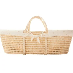 Combelle Couffin souple en osier Douce hirondelle écru