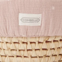 Clearance Couffin souple en osier Promenade bucolique rose clair Couffin Et Accessoires