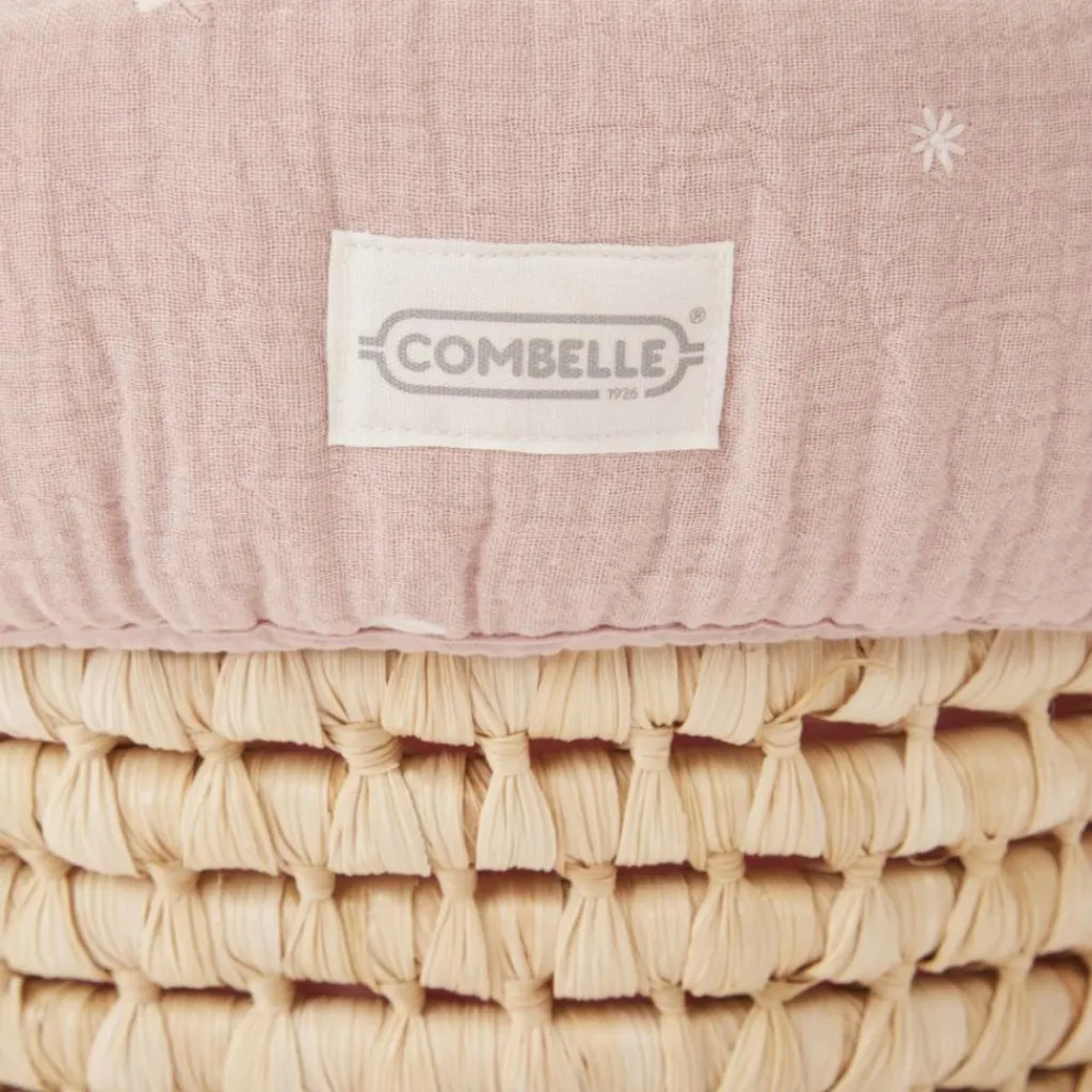 Clearance Couffin souple en osier Promenade bucolique rose clair Couffin Et Accessoires