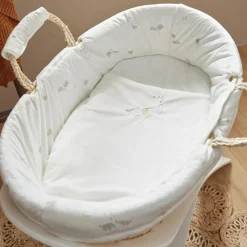 Noukie's Couffin veloudoux Bali, Moka & Snow