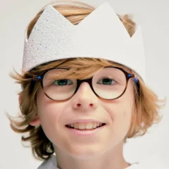 Ratatam Couronne à paillettes Blanche