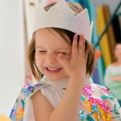 Ratatam Couronne à paillettes Blanche