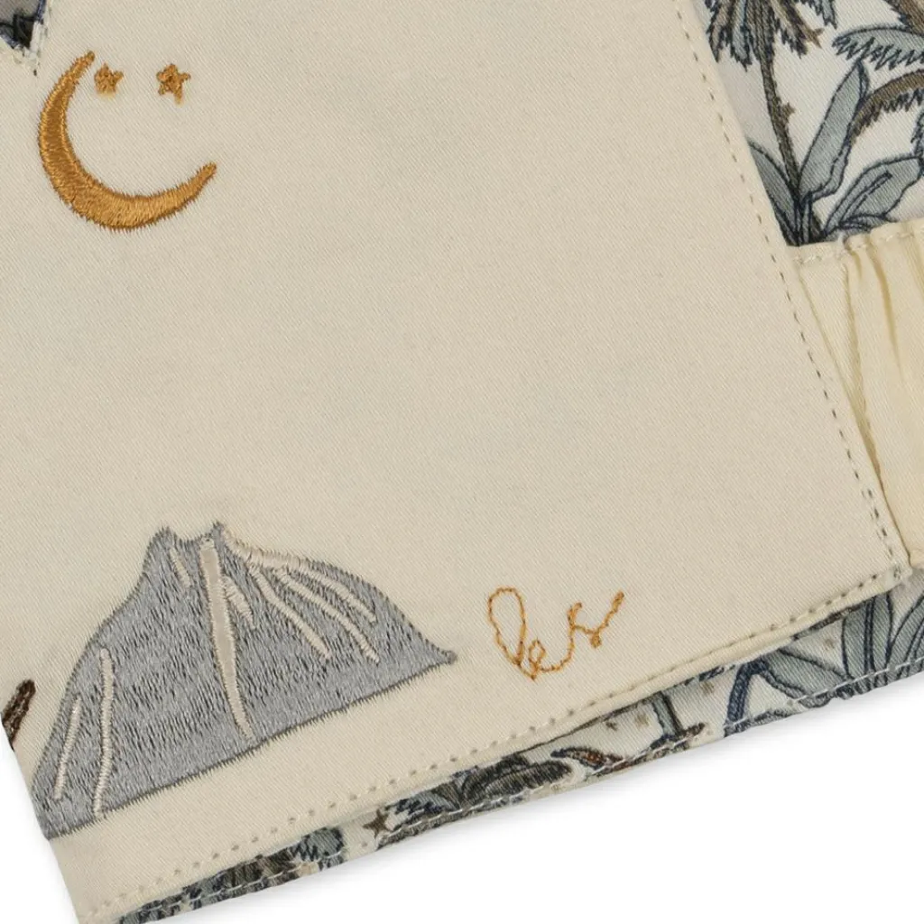 Konges Slojd Couronne d'anniversaire en tissu Dino personnalisable