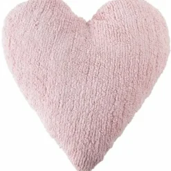 Lorena Canals Coussin coeur rose (45 x 50 cm)