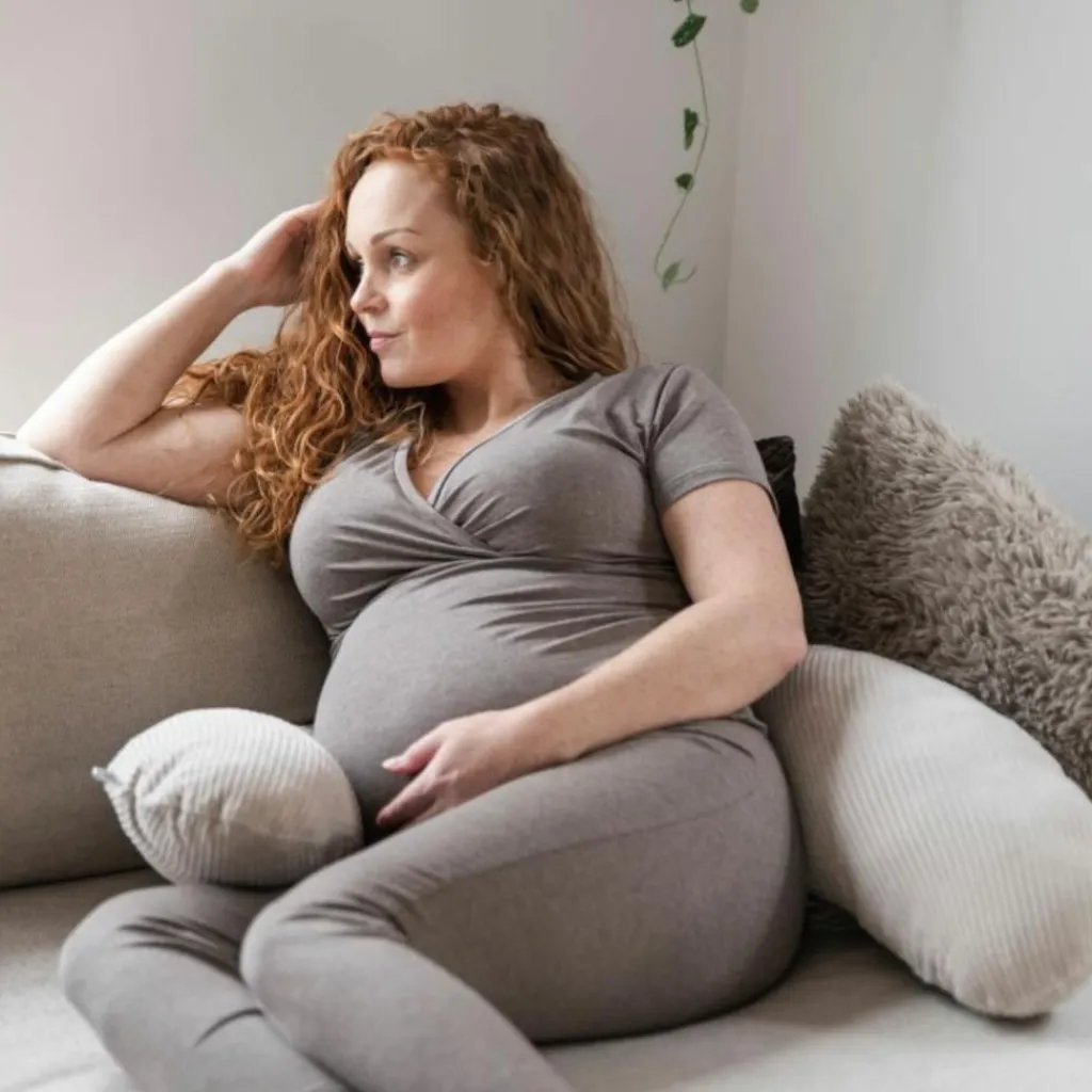 Online Coussin d'allaitement Sense Caillou Gris Coussin De Grossesse