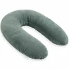 Baby's Only Coussin d'allaitement Sense vert d'eau (140 x 45 cm)