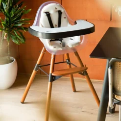 Best Coussin de chaise haute Evolu Jersey coeurs dorés Coussin Chaise Haute