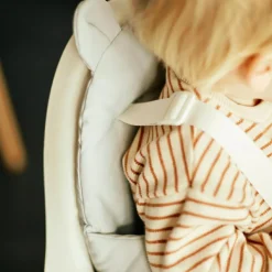 Childhome Coussin de chaise haute Ours Gris