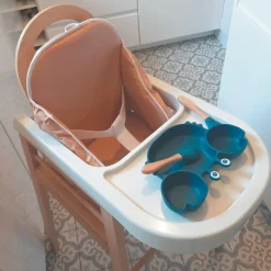 Clearance Coussin de chaise PVC avec sangles cassonade Coussin Chaise Haute