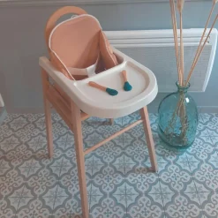 Clearance Coussin de chaise PVC avec sangles cassonade Coussin Chaise Haute