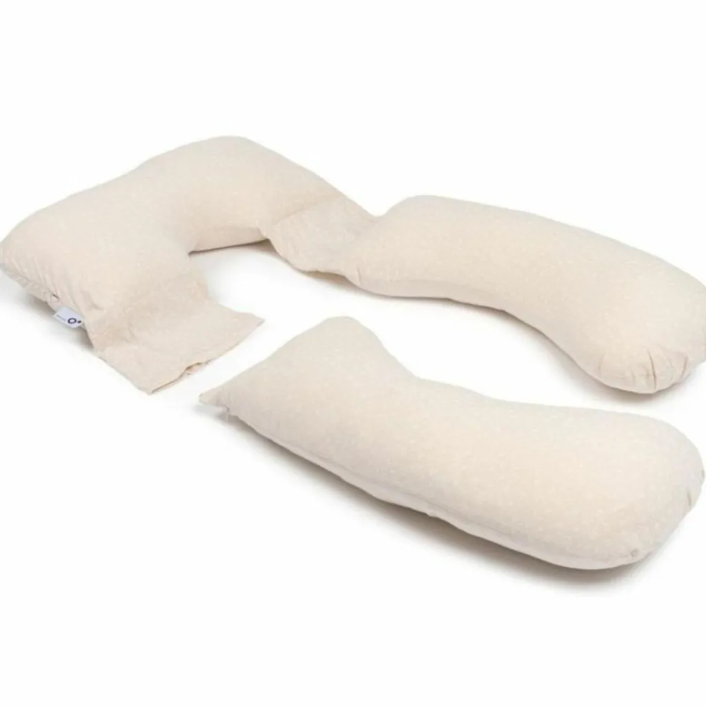 Doomoo Coussin de grossesse 2 en 1 Maxxy Flowers Sand