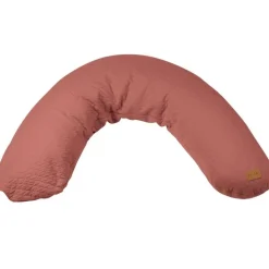 Coussin de grossesse Big Flopsy Fleur de coton brique Coussin De Grossesse