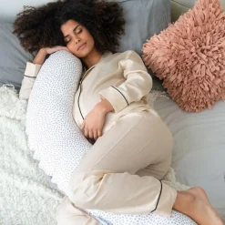 Doomoo Coussin de grossesse Buddy risotto taupe