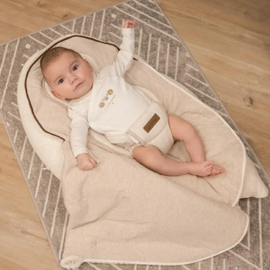 Outlet Coussin de grossesse et nid d'ange 2 en 1 Soft Nova beige Coussin De Grossesse