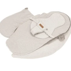 Domiva Coussin de grossesse et nid d'ange 2 en 1 Soft Nova gris