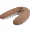 Hot Coussin de grossesse éponge microfibre noisette Coussin De Grossesse