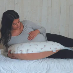 Outlet Coussin de grossesse éponge microfibre rose pêche Coussin De Grossesse