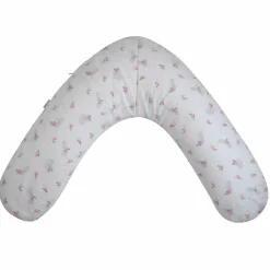 Tinéo Coussin de grossesse éponge microfibre vert sauge