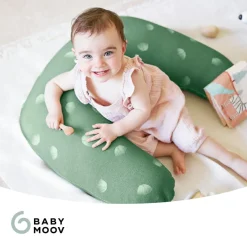 Discount Coussin de maternité B.Love 2 en 1 Wind Vert Coussin De Grossesse