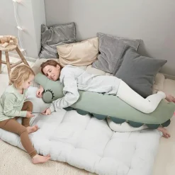 Best Coussin de maternité et d'allaitement Croco Vert Coussin De Grossesse