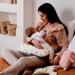 Candide Coussin de maternité Jersey cœurs-gris