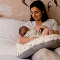 Candide Coussin de maternité Jersey cœurs-gris