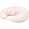 Online Coussin de maternité Stories Édition limitée Powder mauve grid Coussin De Grossesse