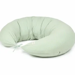 Nobodinoz Coussin de maternité Stories Édition limitée Green lemon grid